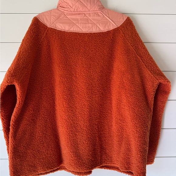 Vera Bradley Pink and Orange Quilted Jacket - Picture 4 of 4